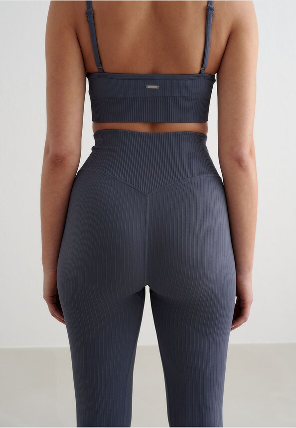 Ribbed Seamless Tights-7
