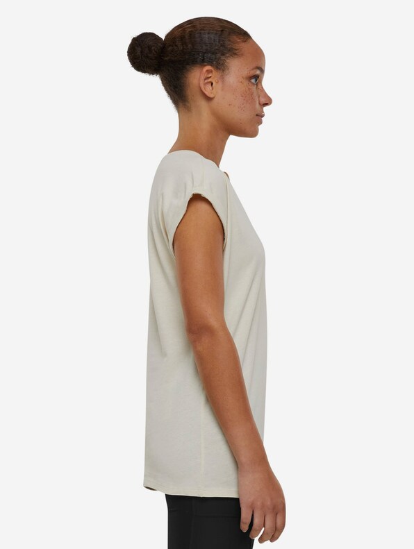 Ladies Extended Shoulder Tee-3