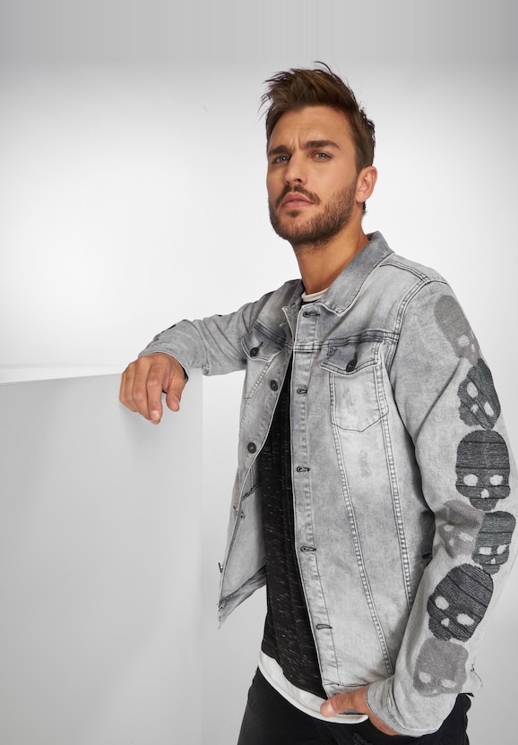 Skull Sleeve Muscle Fit-4