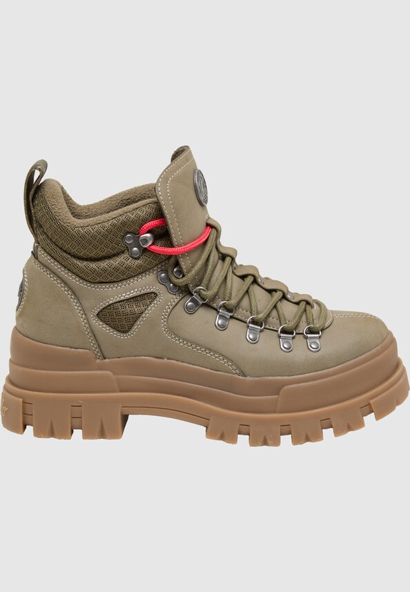ASPHA LACE UP HIKE - VEGAN NUBUCK/MESH-3