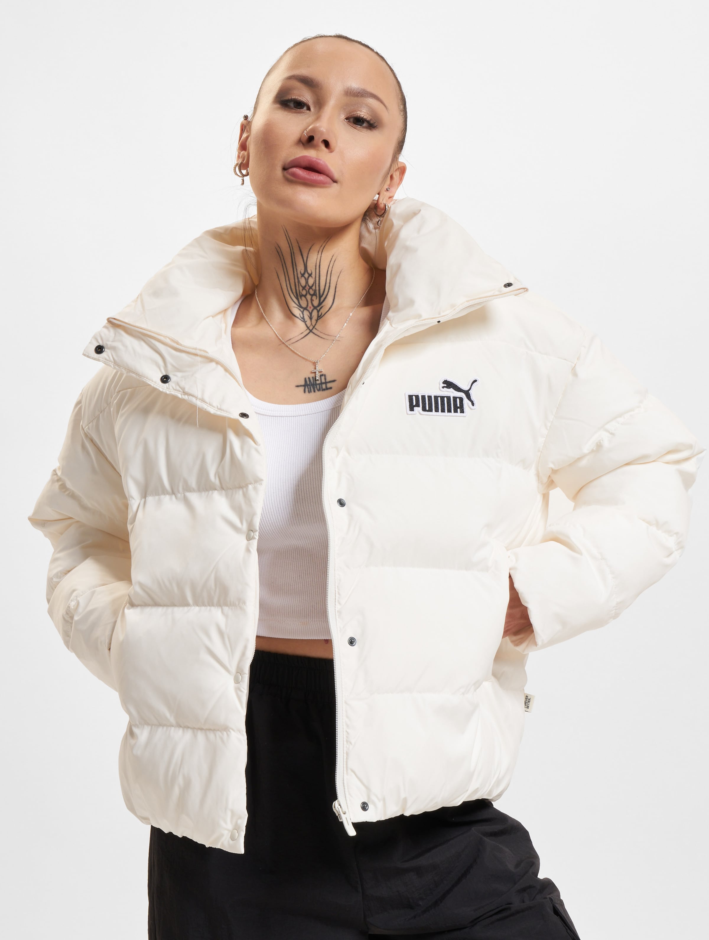 Puma Better Polyball Puffer Jackets Vrouwen op kleur wit, Maat XL