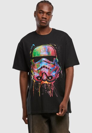 Stormtrooper  Paint Splats with Heavy Oversize Tee