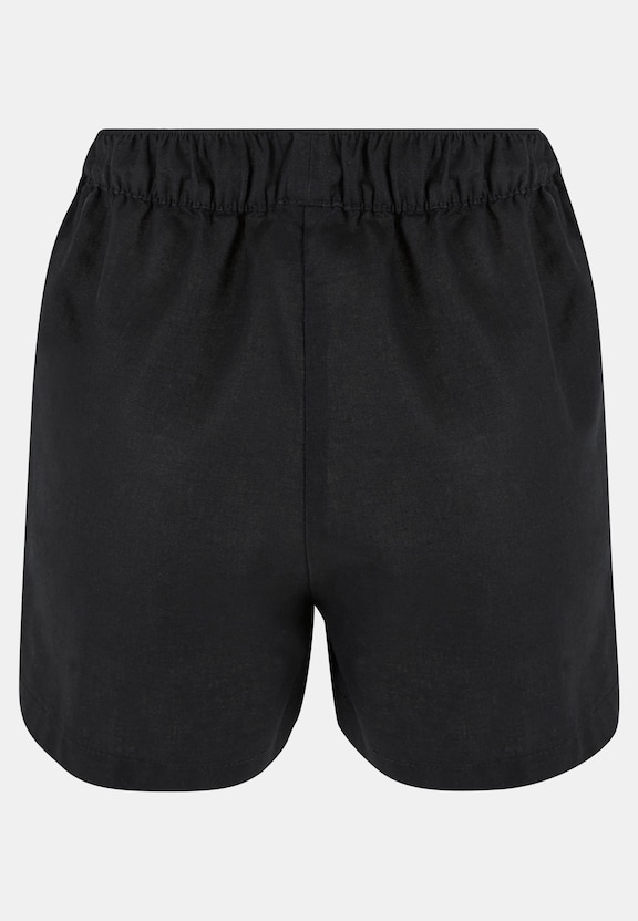 Ladies Linen Mixed Boxer Shorts-3