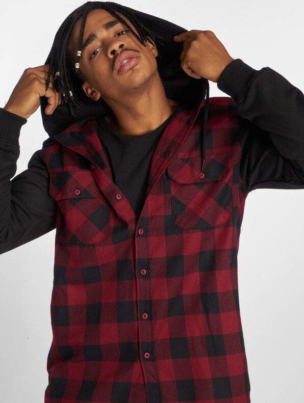 Hooded Checked Flanell -0