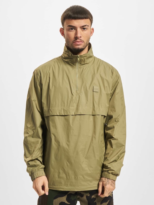 Stand Up Collar Pull Over-2