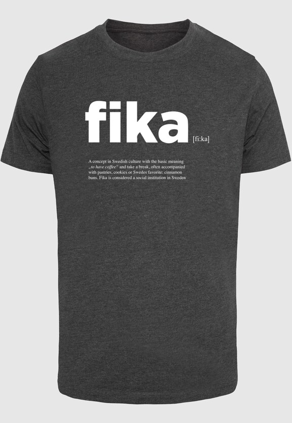 Fika Definition T-Shirt Round Neck-2