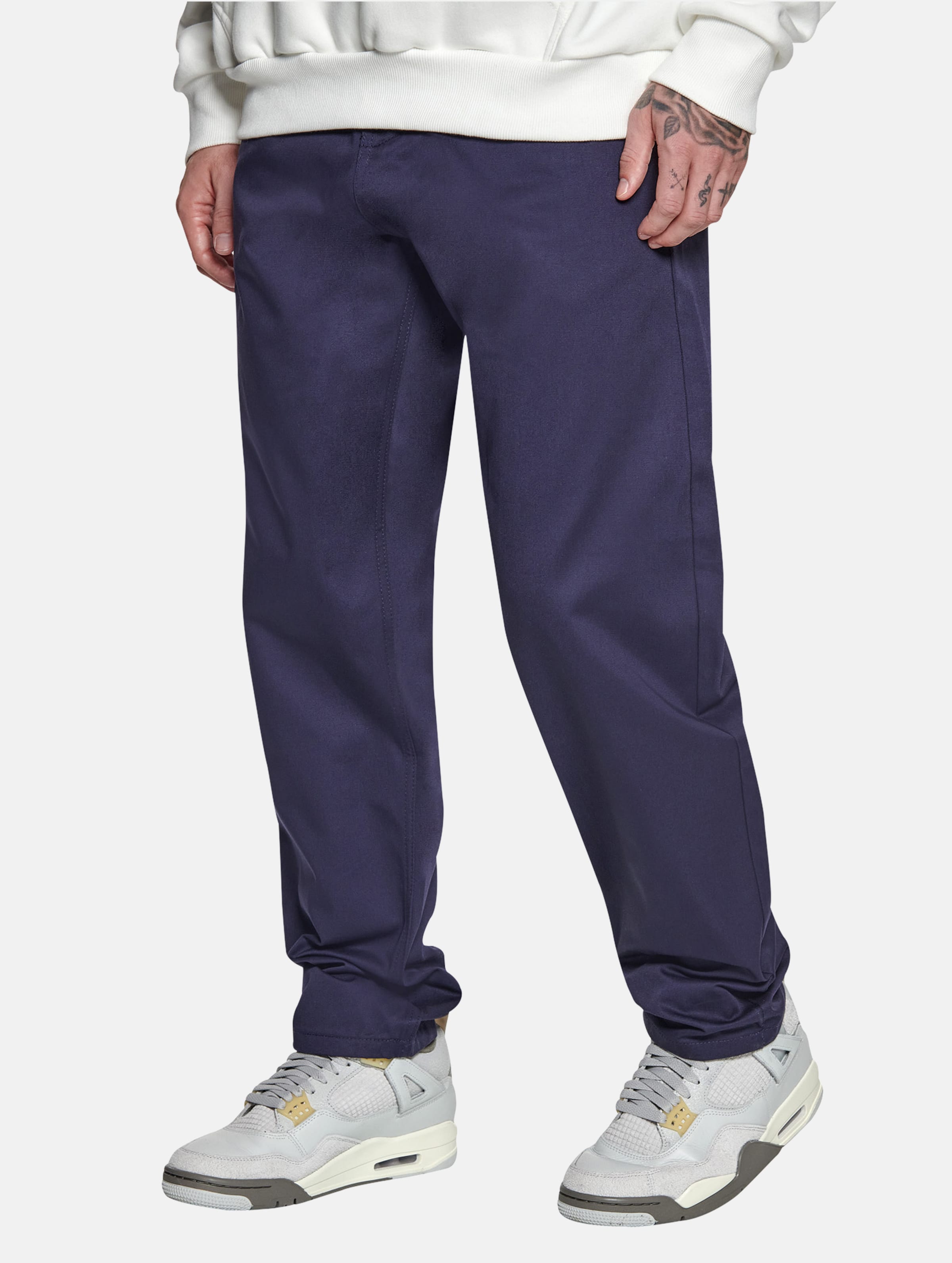 Dropsize Workwear Cargohosen op kleur blauw, Maat 36