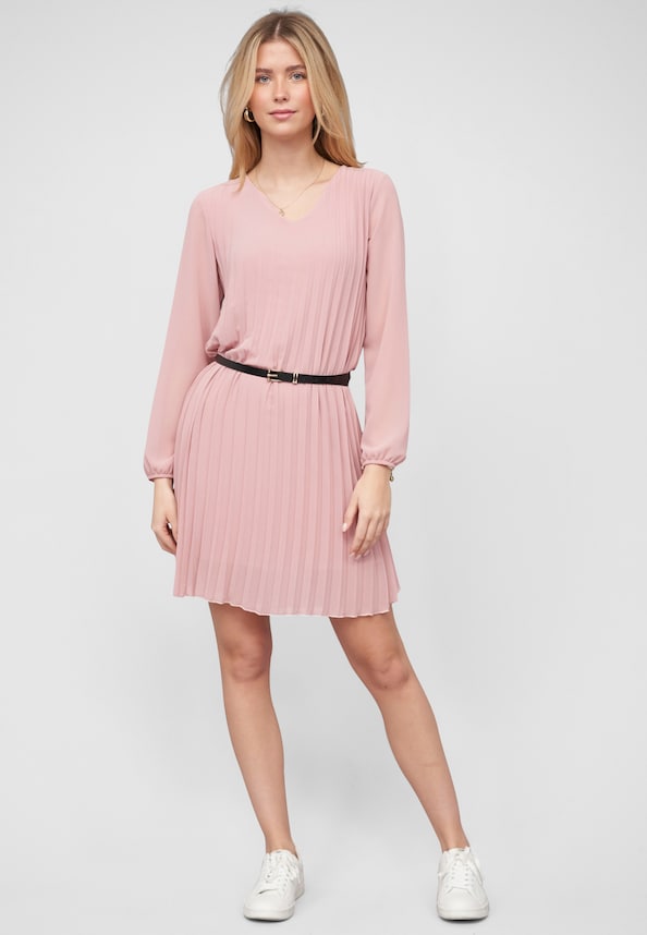 Cloud 5ive Pleated Dress with belt-3