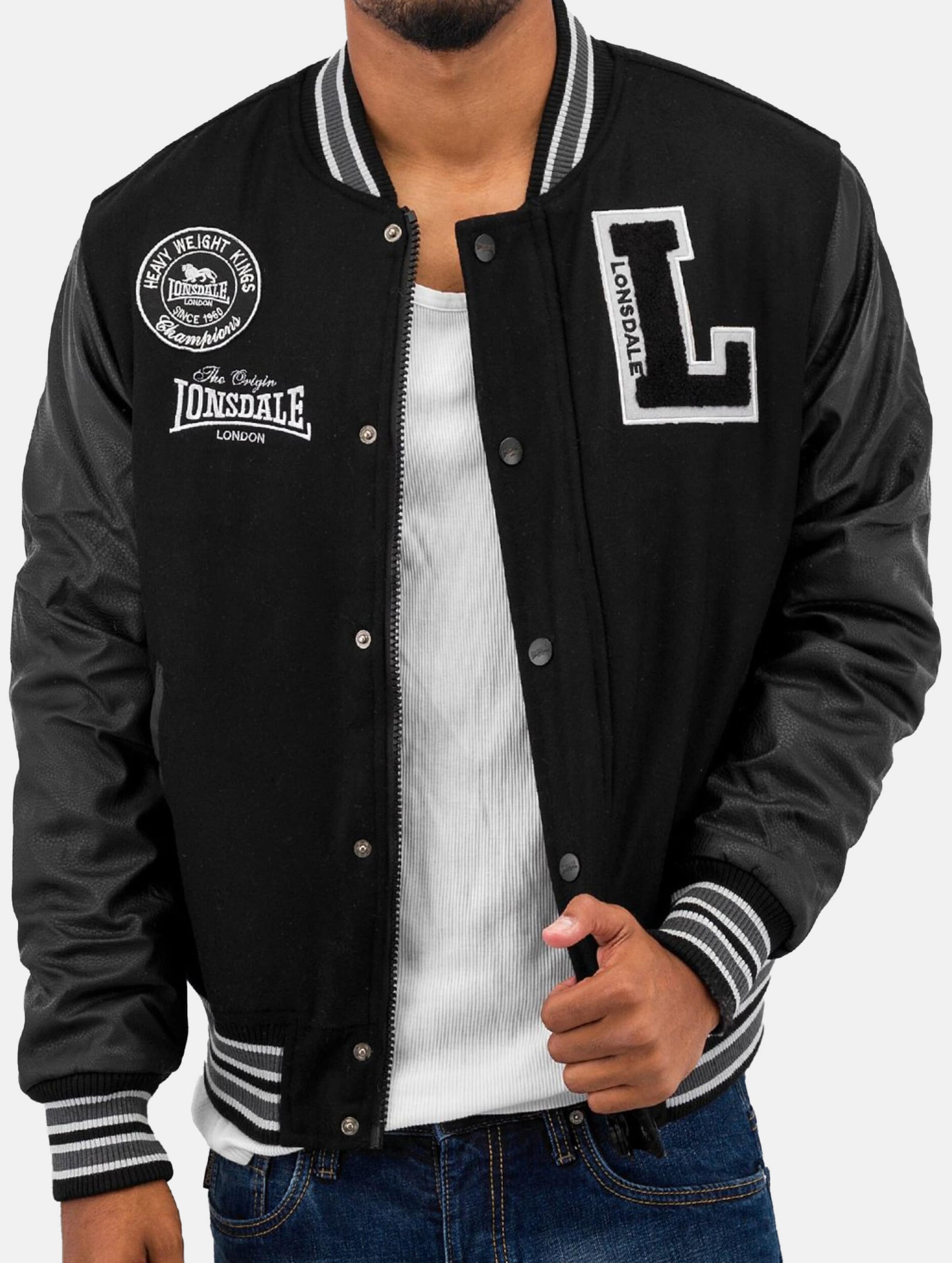 Lonsdale college deals jacket