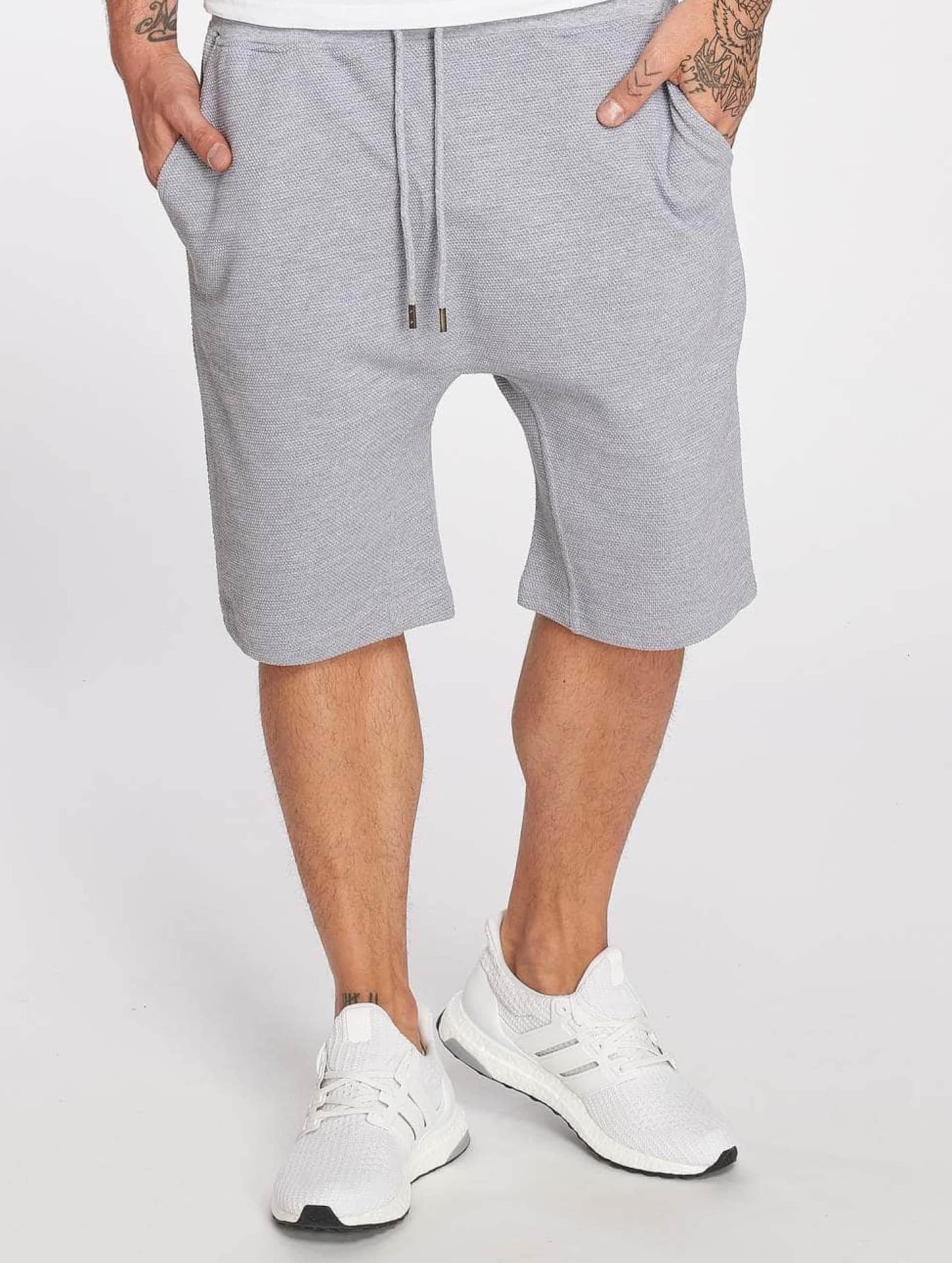 DEF Hoku Shorts Grey Mannen op kleur grijs, Maat 3XL