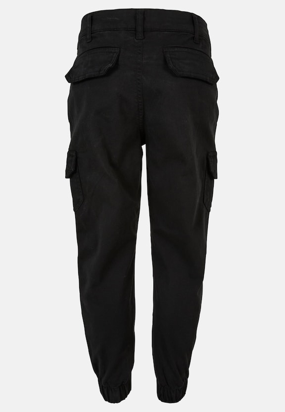 Girls High Waist Cargo Pants-1