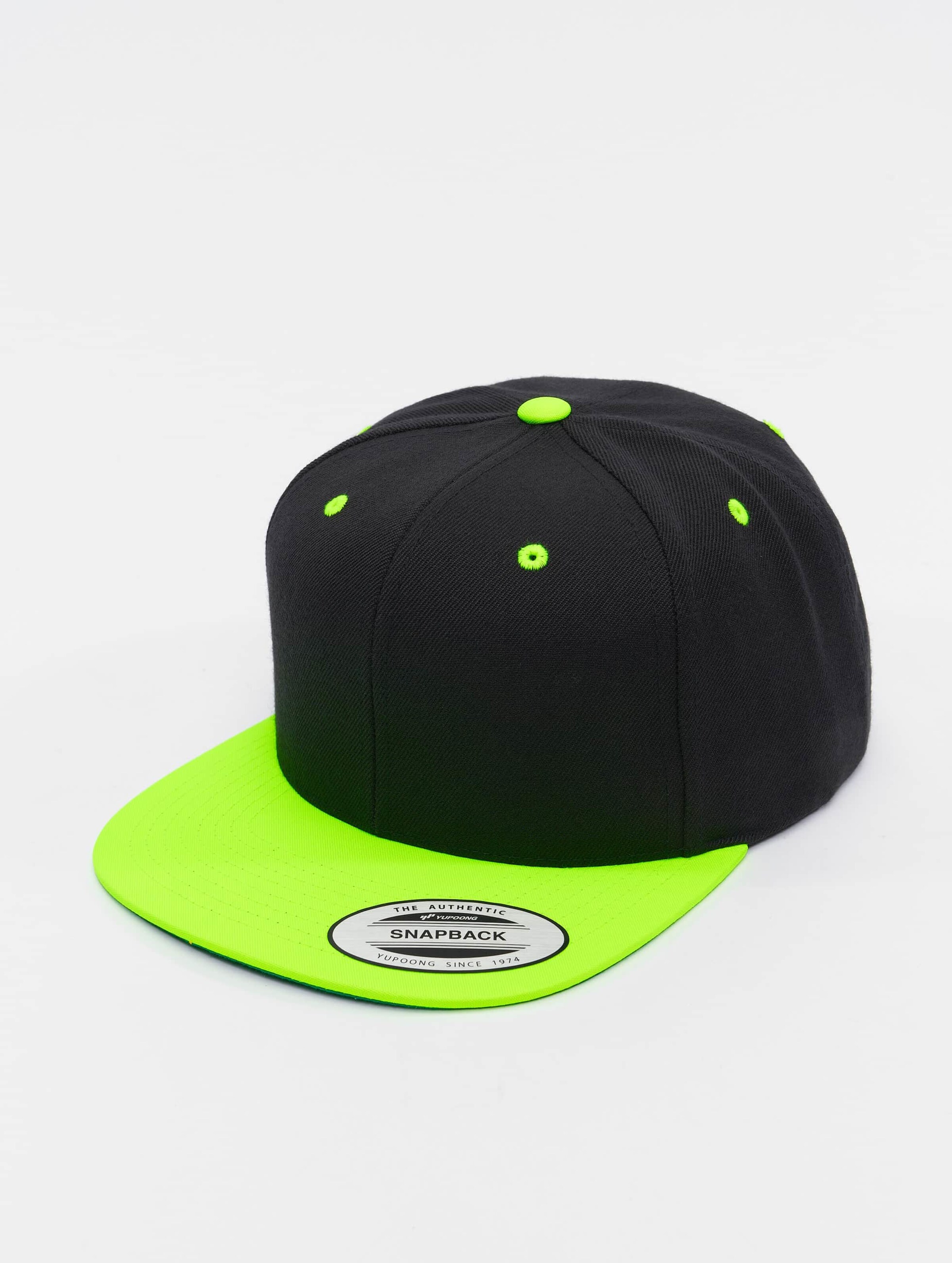 Flexfit Classic Snapback 2-Tone Vrouwen op kleur zwart, Maat ONE_SIZE