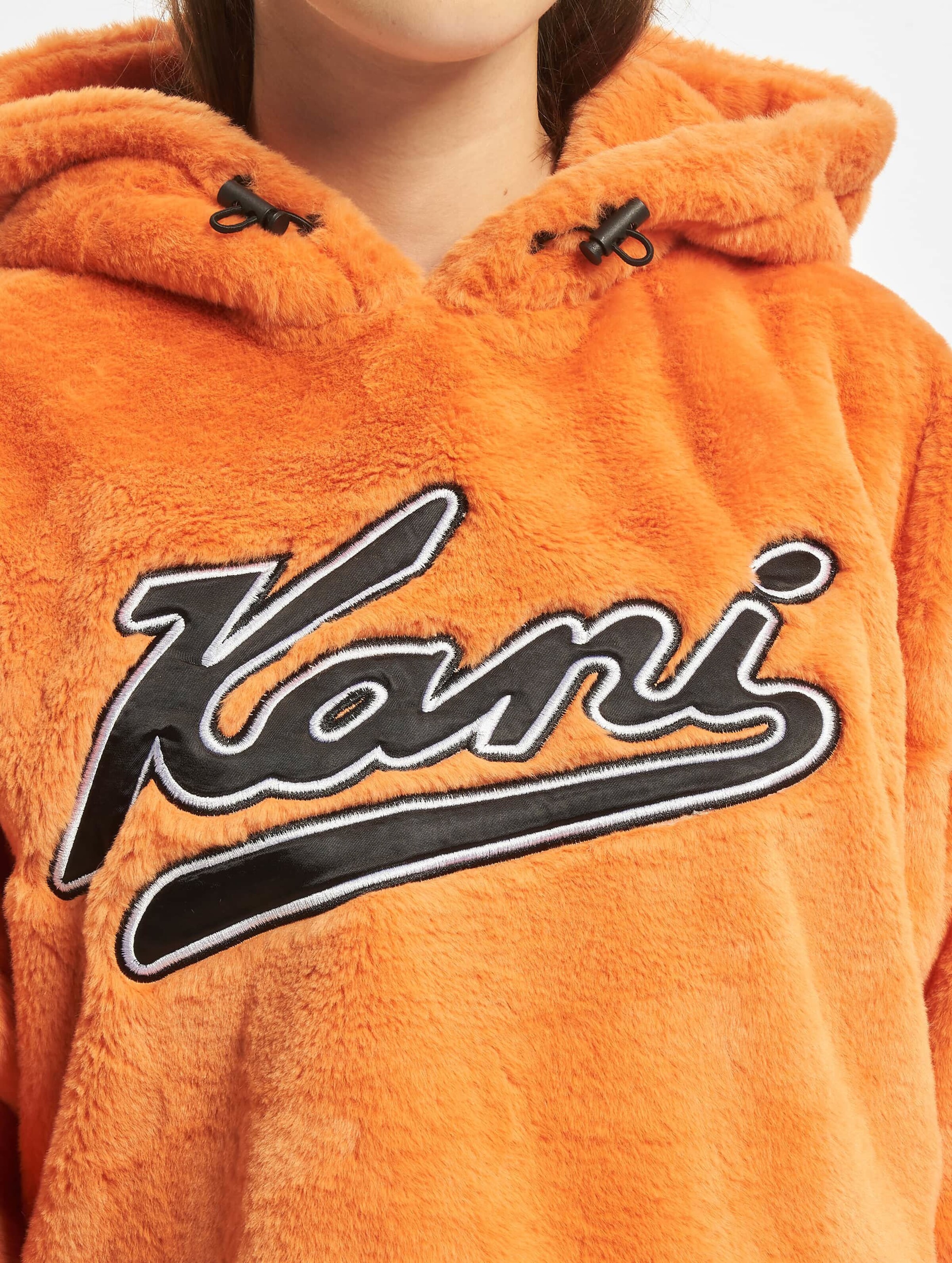 Karl kani best sale orange hoodie