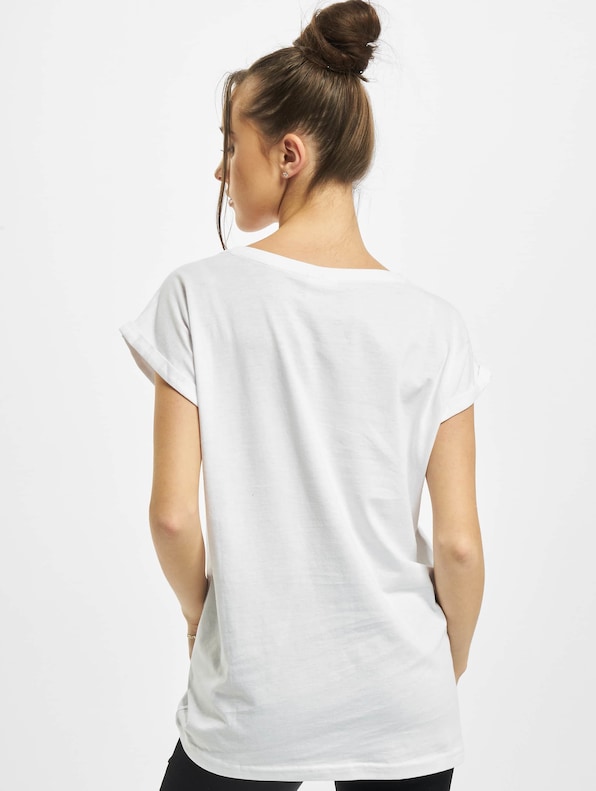 Ladies Organic Extended Shoulder Tee-1