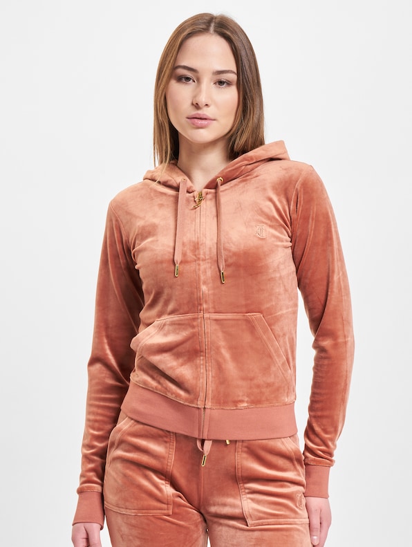 Juicy Couture Robertson Gold Hardware Zip Hoodie-2