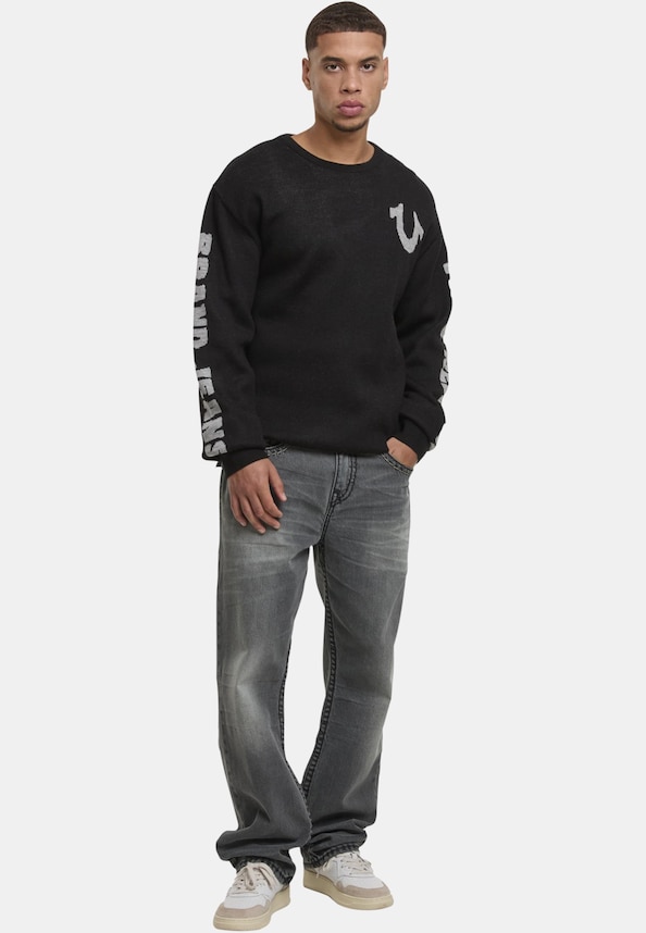 RELAXED TR LOGO SWEATER-3