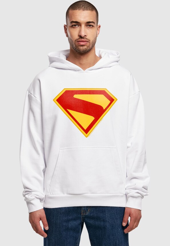 Superman New Shield Logo Ultra Heavy Hoody-0