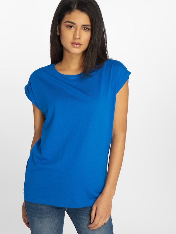 Ladies Extended Shoulder Tee-2