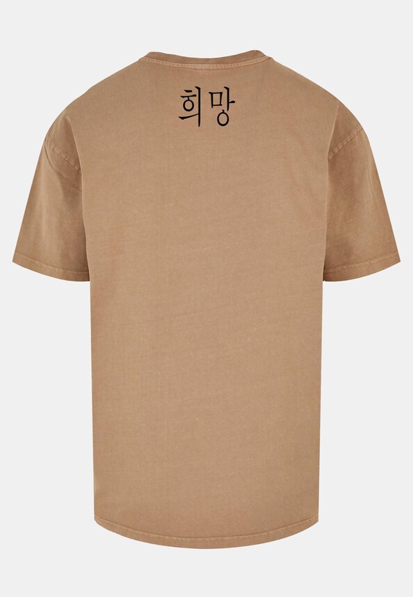 K HOPE Acid Washed Oversize Tee-5