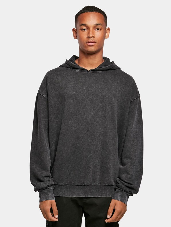 Build Your Brand Acid Washed Oversized Hoody-0