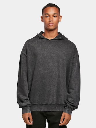 Build Your Brand Acid Washed Oversized Hoody