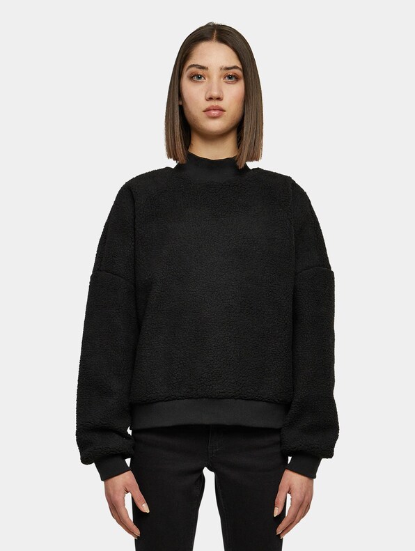 Ladies Sherpa Crewneck-2