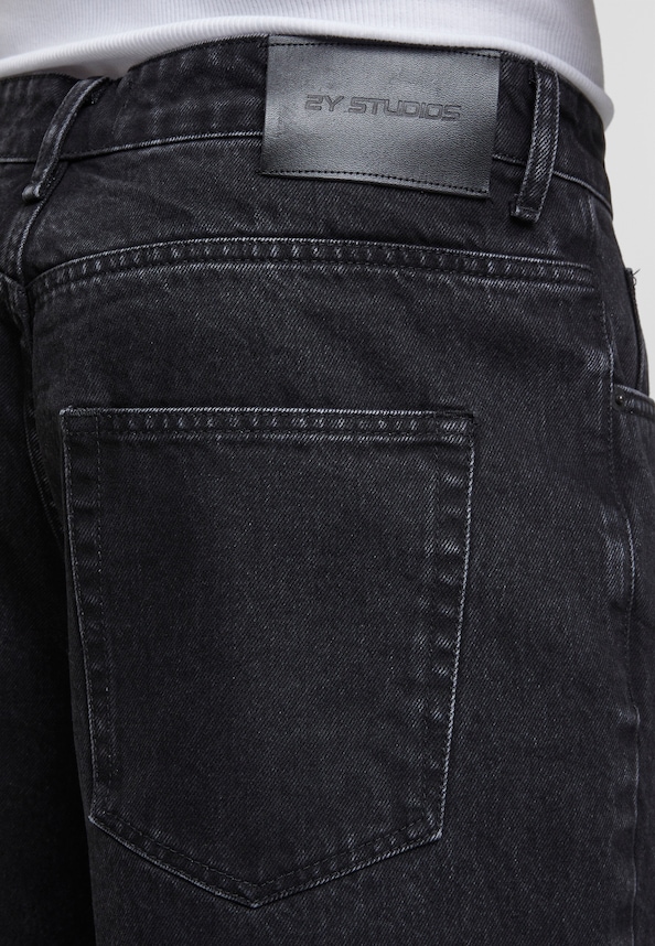 Joran Open Hem Baggy Shorts-6