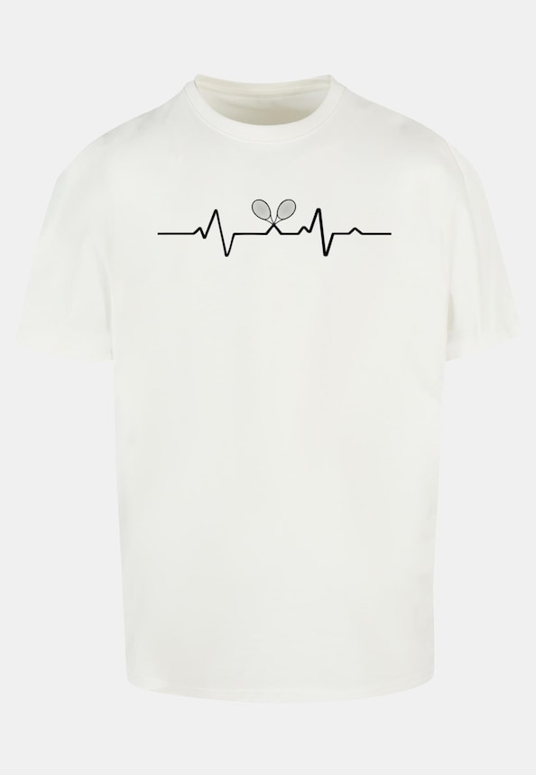 Tennis Beats Heavy Oversized Tee-0