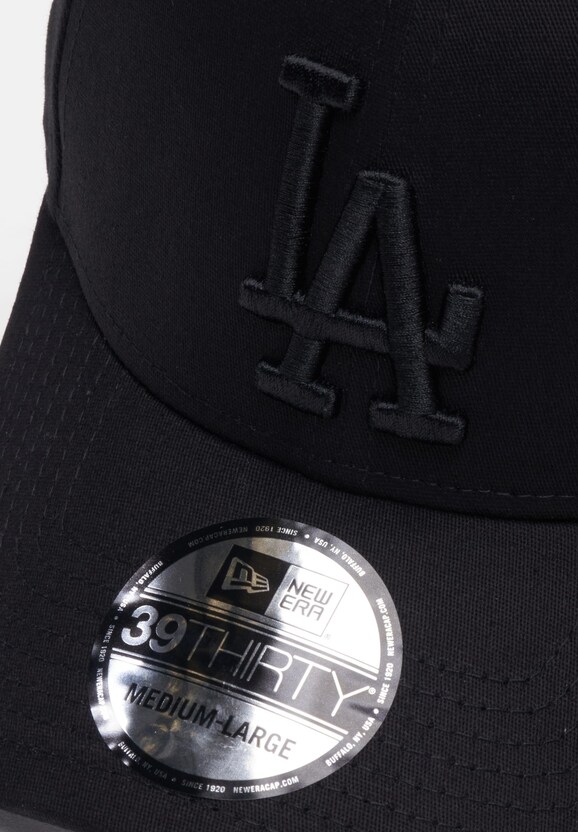 New Era Monochrome 39Thirty Los Angeles Dodgers Snapback Caps-4