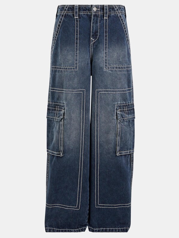 True Religion DENIM BIG T CARGO  PANTS-6