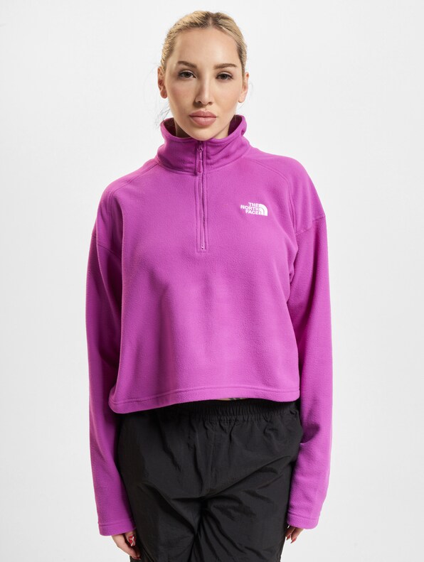 100 Glacier Cropped 1/4 Zip-2