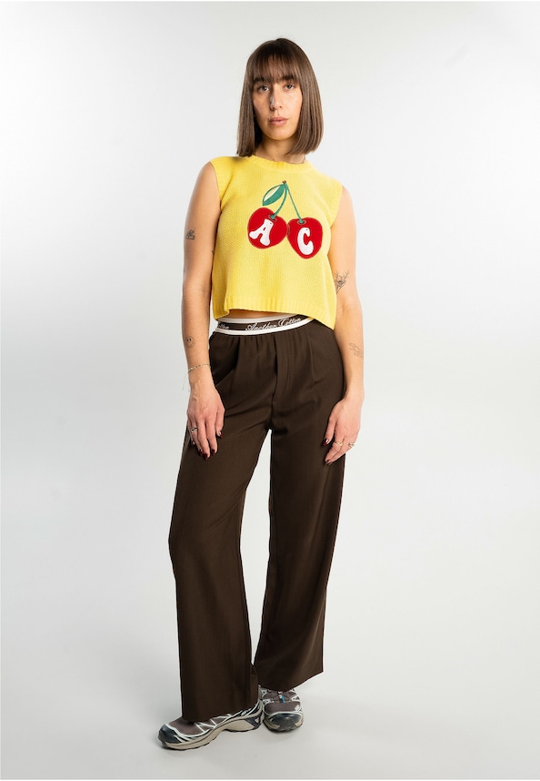 Cherry WMN Knit Vest-2