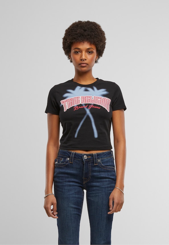 TR PALM TREE BABY TEE-0