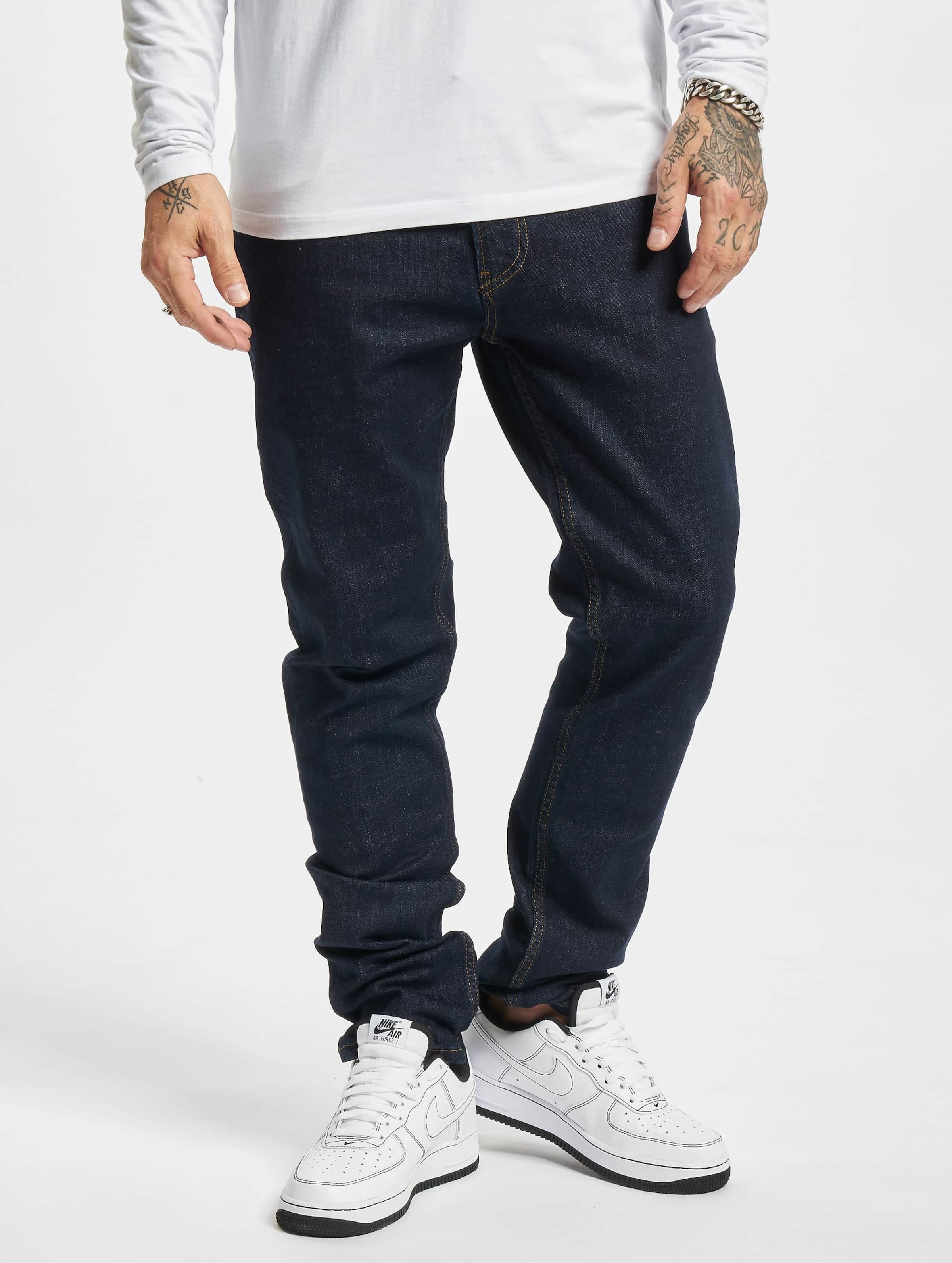 2Y Premium Straight Fit Jeans Mannen op kleur blauw, Maat 3432