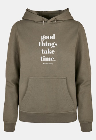 Ladies Good Things Take Time Basic
