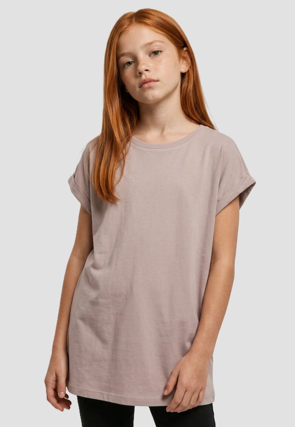 Girls Modal Extended Shoulder-0