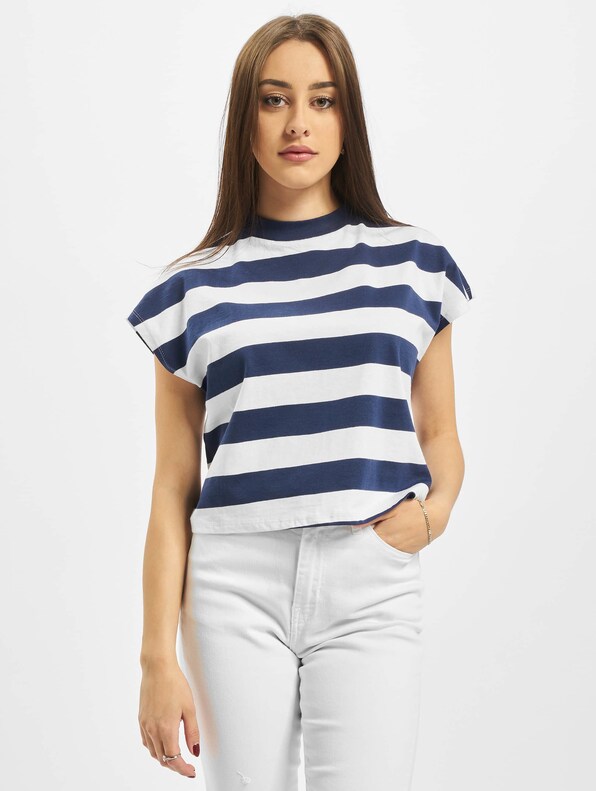 Ladies Stripe Short-2