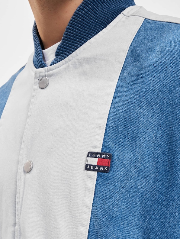Tommy Jeans Denim Bomberjacke-4