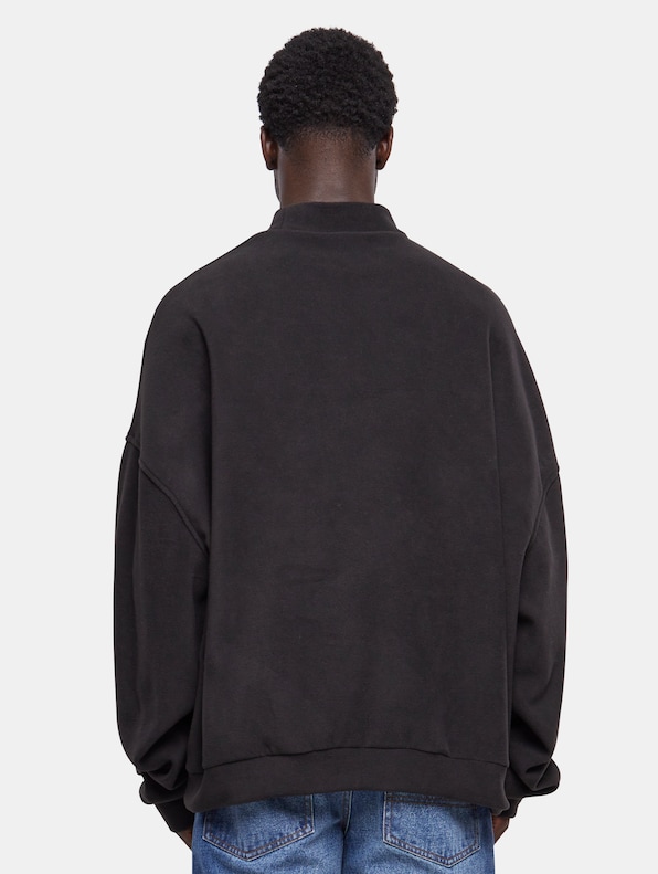 Oversized Polar Fleece Crew-1