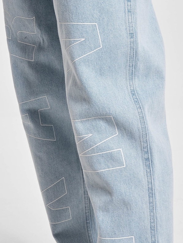 KK Og Baggy Workwear Logo Print Denim-4