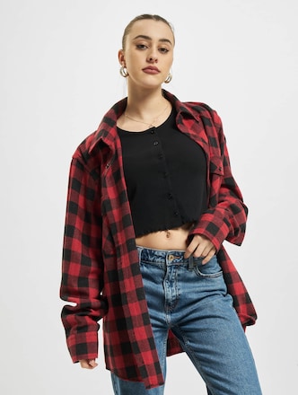 Cropped Button Up Rib