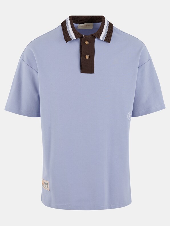 ACL Knit Collar Oversized Polo-4