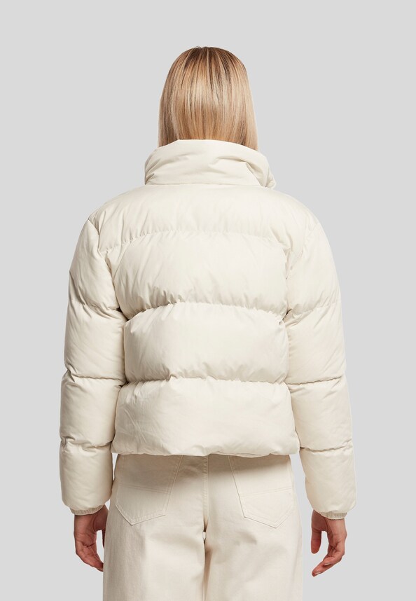 Ladies Short Puffer Jacket-1