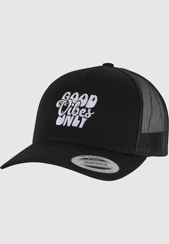 Good Vibes Only  5-Panel Retro Trucker Cap
