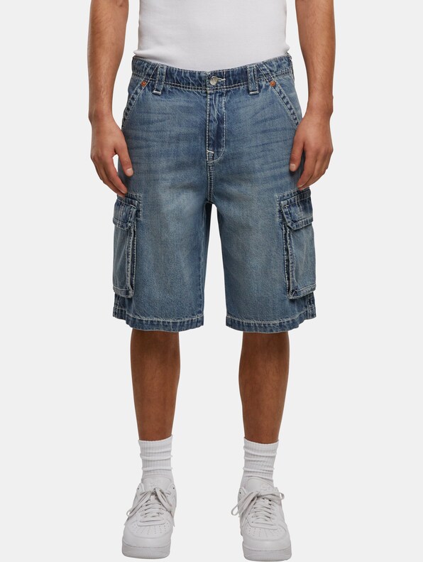 True Religion BIG T VINNY CARGO DENIM SHORT-4