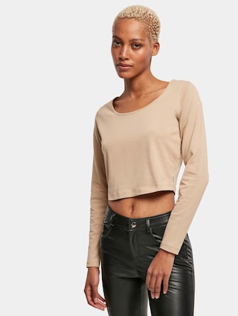 Ladies Organic Cropped