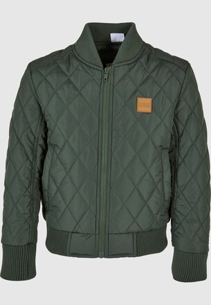 Urban Classics Boys Diamond Quilt Nylon Lightweight Jacket