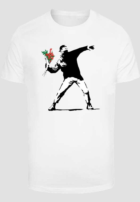 Banksy - Love Is In The Air-2