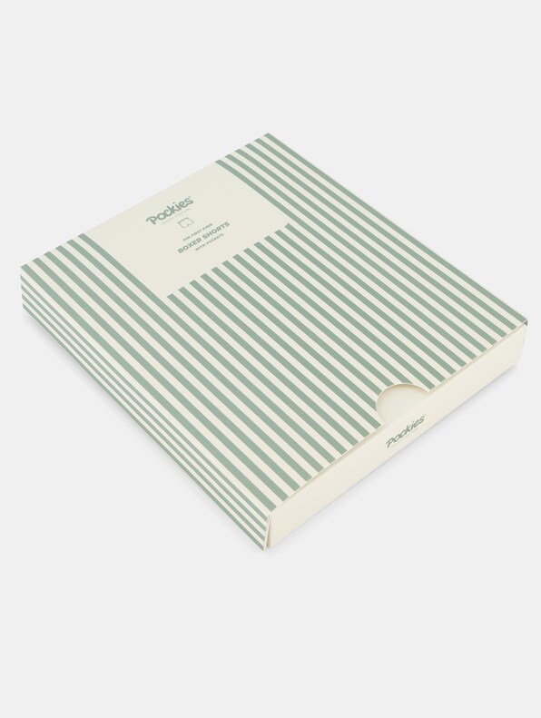 Pocketless Green Striped-3