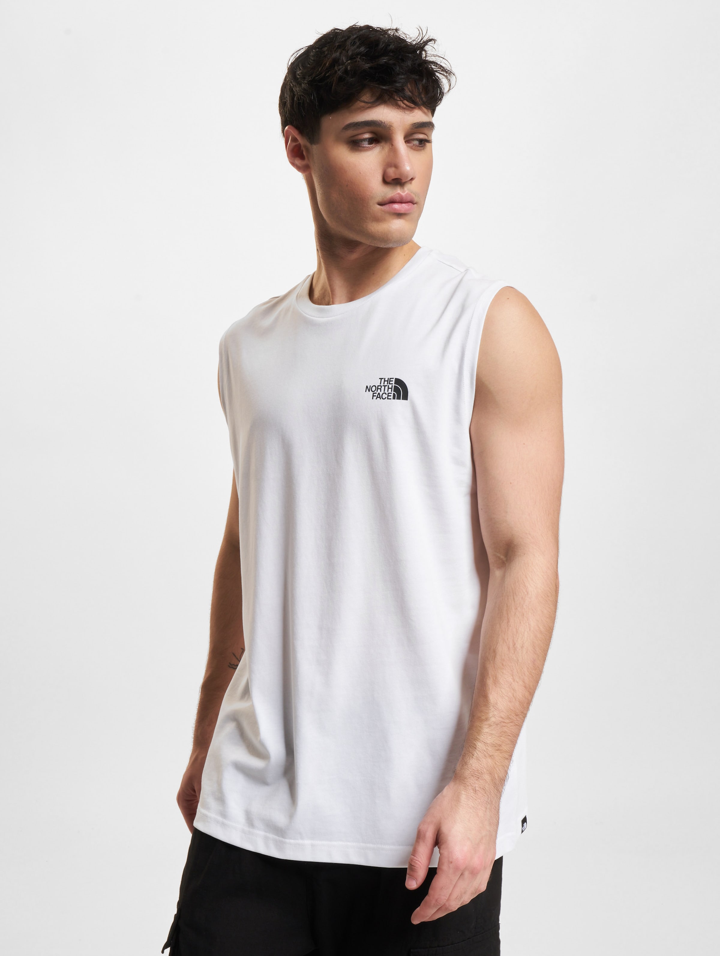 The North Face Simple Dome Tank Tops Mannen op kleur wit, Maat XXL